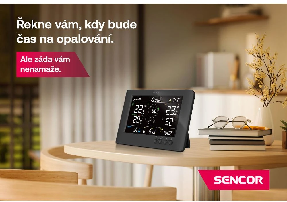 SWS 9500 SENCOR meteorologinės stotys