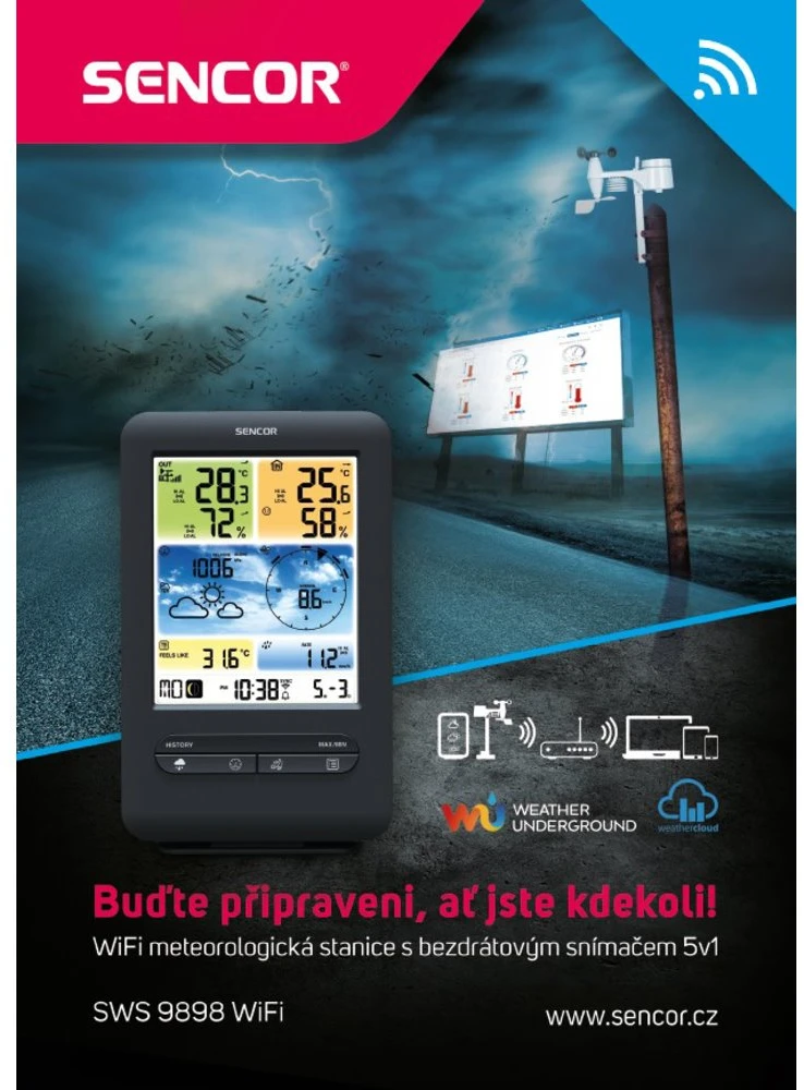 Sencor SWS 9898 WIFI oro stotis