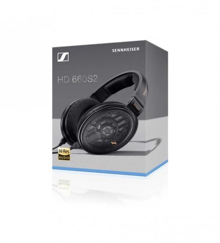 Sennheiser HD660S2 audiofilinės ausinės, Juodos