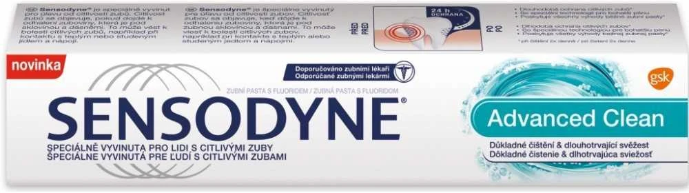 „Sensodyne Advanced Clean“