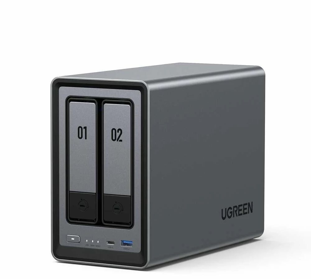NAS serveris UGREEN NASync DXP2800, 2 skyrių