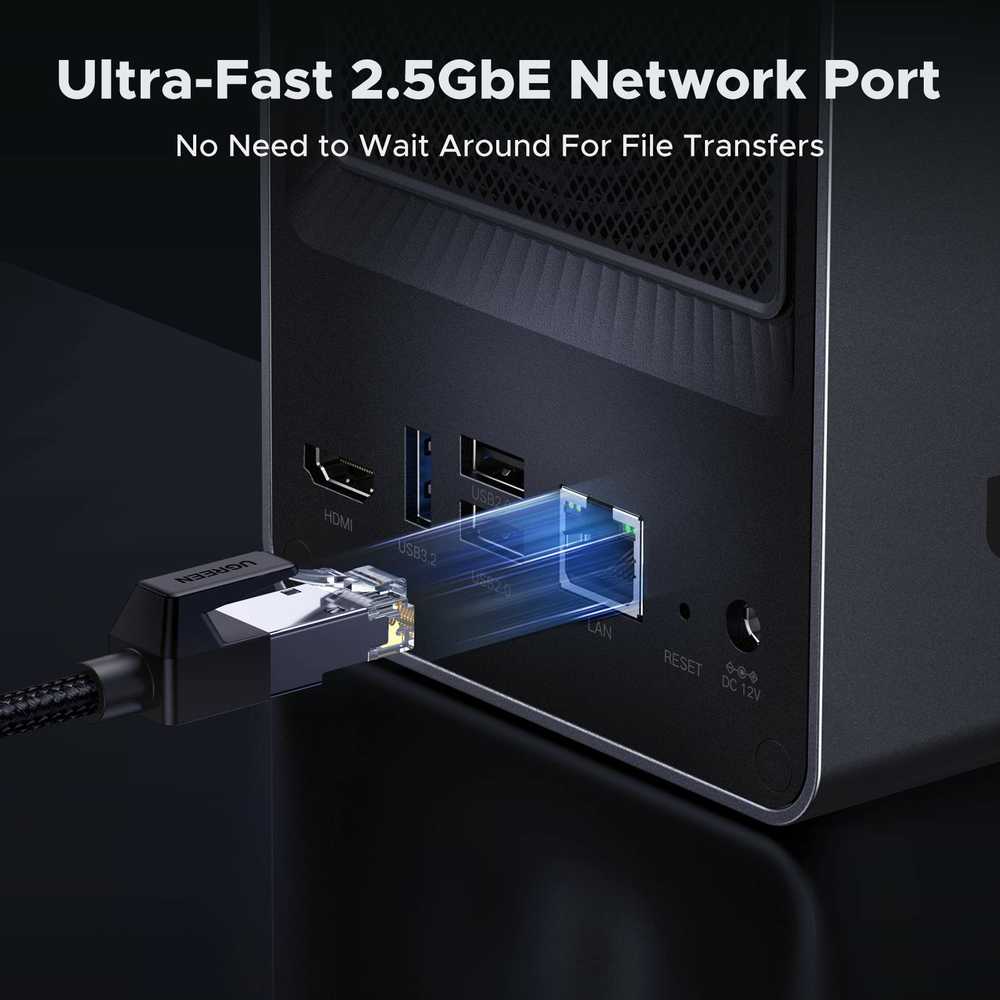 2-Bay NAS Storage for Home & Office | 4K Media Server