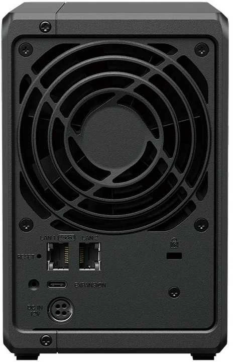 Serveris Synology DiskStation | DS725+ | AMD Ryzen | R1600 | 4 GB | DDR4 | Juodas