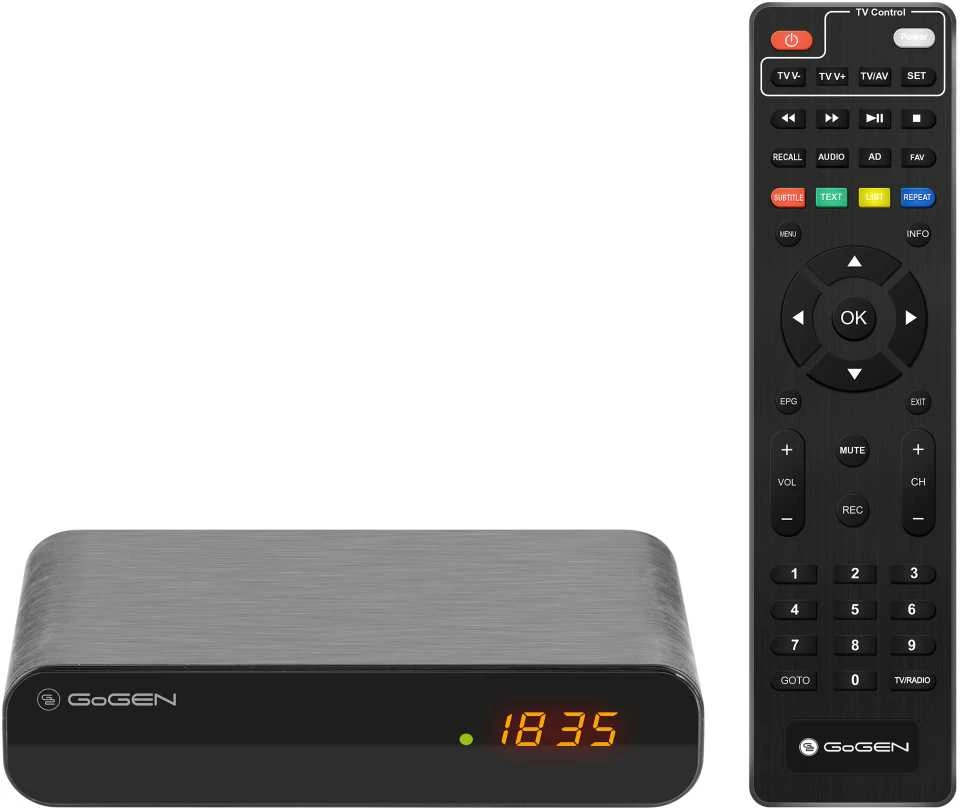 Imtuvas TV GoGEN DVB 142 T2 PVR