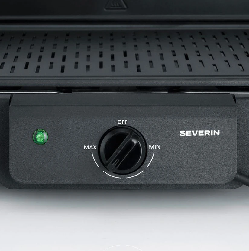 Severin SEVERIN PG 8596 Elektrinis grilius kepsninė su stovu 2000W aliuminio plokštė