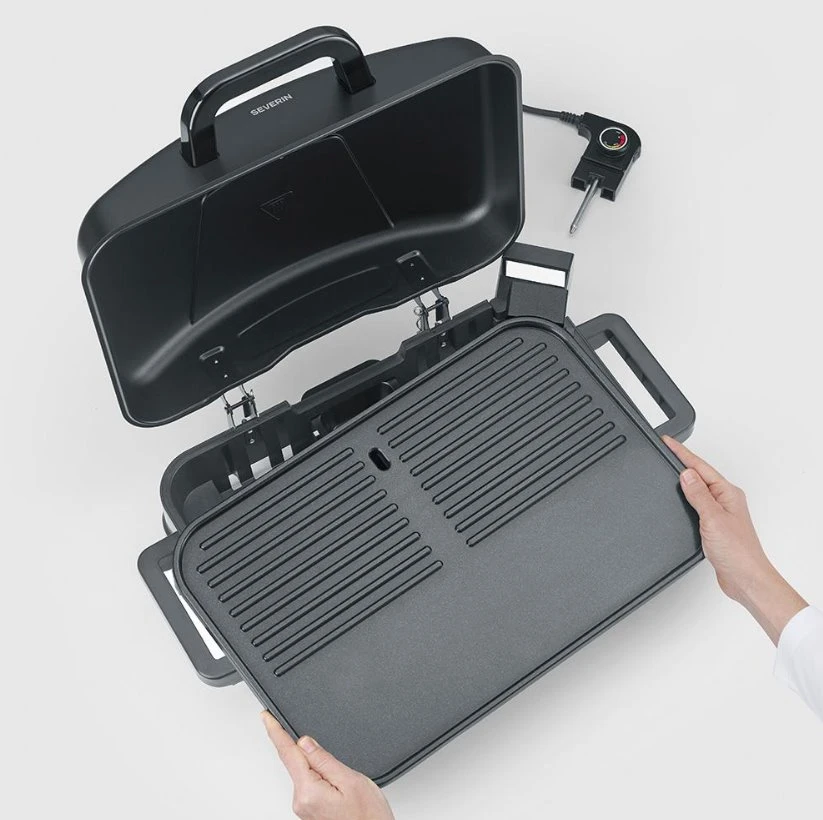 Severin PG 8598 Grilis eBBQ juoda