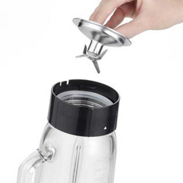 Severin Maišytuvas SM 3734 Juodas/Nerūdijantis plienas, 500 W, Glass, 1 L, Ice crushing, 22000 RPM