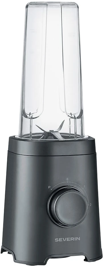 Plakiklis Severin SM 3743 Maišytuvas smoothie 2w1 juoda matinė