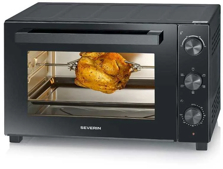 Elektrinė krosnelė Mini orkaitė Severin SEVERIN TO2076 Mini orkaitė 46L 1800W su konvekcija