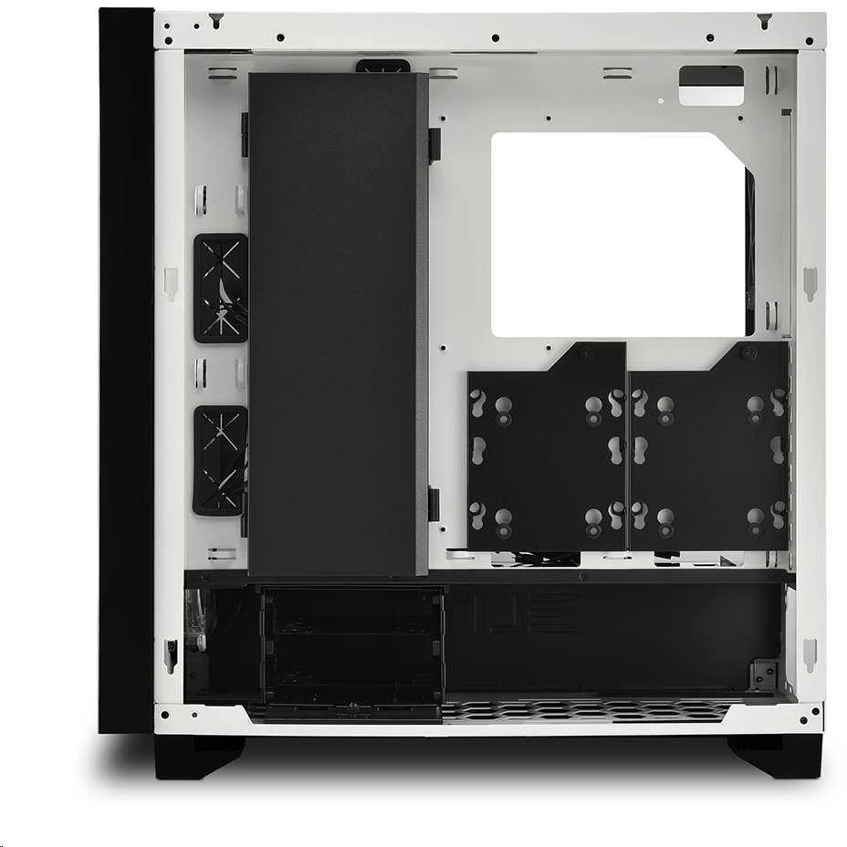 Sharkoon ELITE SHARK CA300H , Big-Tower-case - baltas, 2x gehrtetes Glas