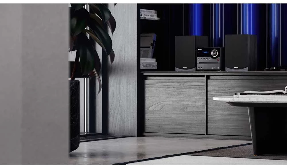 Muzikinis centras Sharp XL-B517D(BK) Hi-Fi Micro System, CD/FM/USB/Bluetooth v5.0, Aux-in, 45W, Juodas | Sharp | Hi-Fi Micro System | XL-B517D(BK) | Juodas | USB port | AUX in | Bluetooth | CD grotuvas | FM radio | Belaidė jungtis