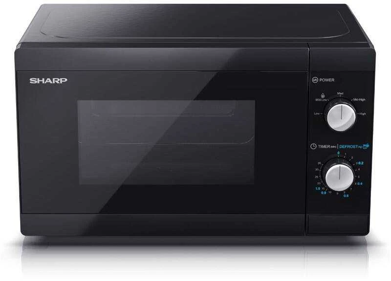 Mikrobangų krosnelė Sharp YC-MS01E-B 20L, 800W, Juoda