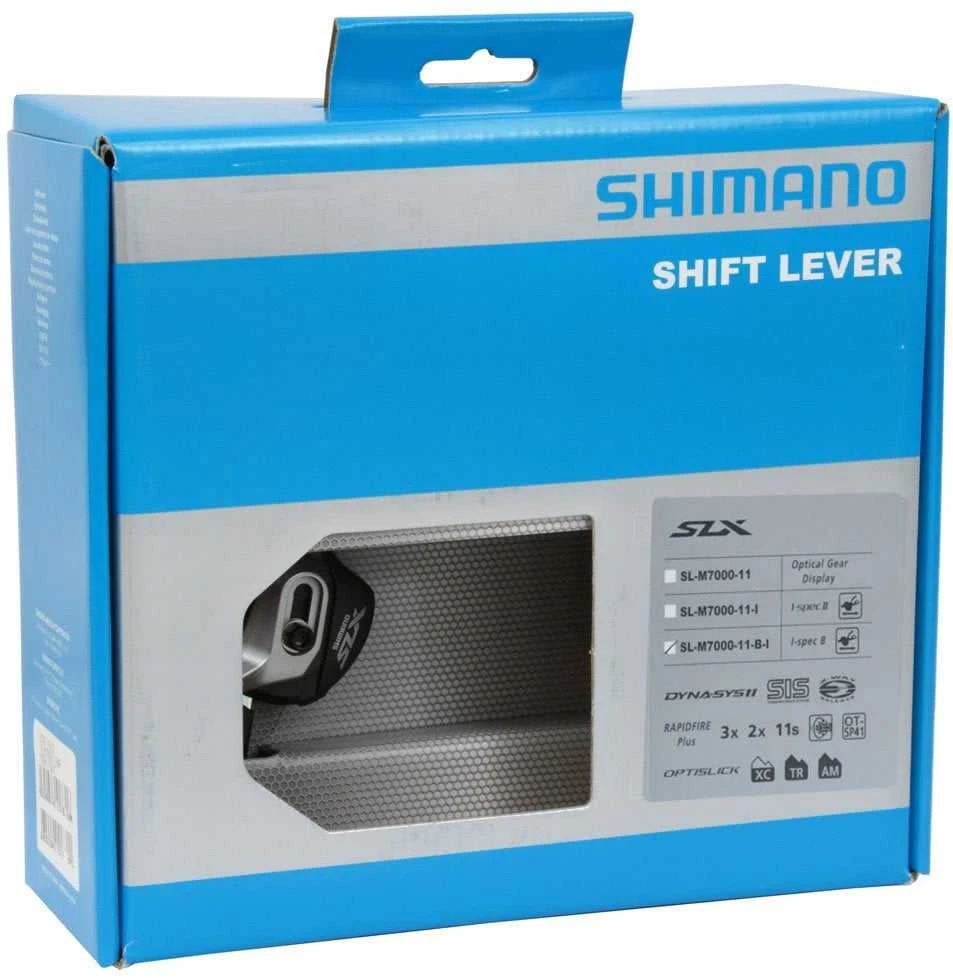 Pavarų rankenėlė Shimano SLX SL-M7000 I-Spec B // Rapidfire Plus, 2/3-speed