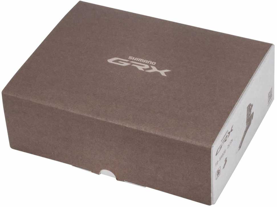 Priekinis pavarų perjungiklis Shimano GRX FD-RX820 // 2x12-speed, 48T, Brazed-On, Down-Pull