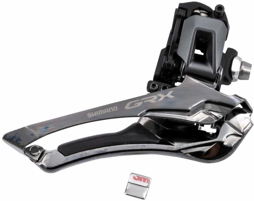 Priekinis pavarų perjungiklis Shimano GRX FD-RX820 // 2x12-speed, 48T, Brazed-On, Down-Pull