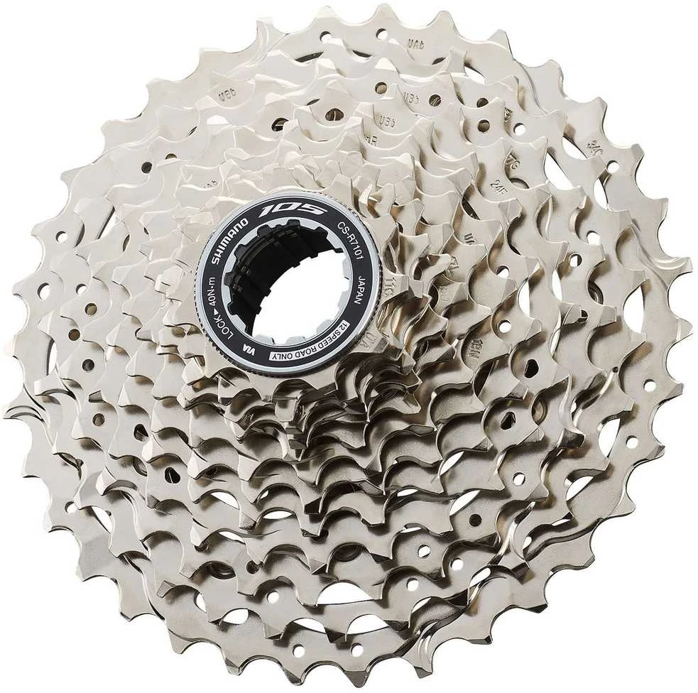 Galinis žvaigždžių blokas Shimano 105 CS-R7101 12-speed-11-34T