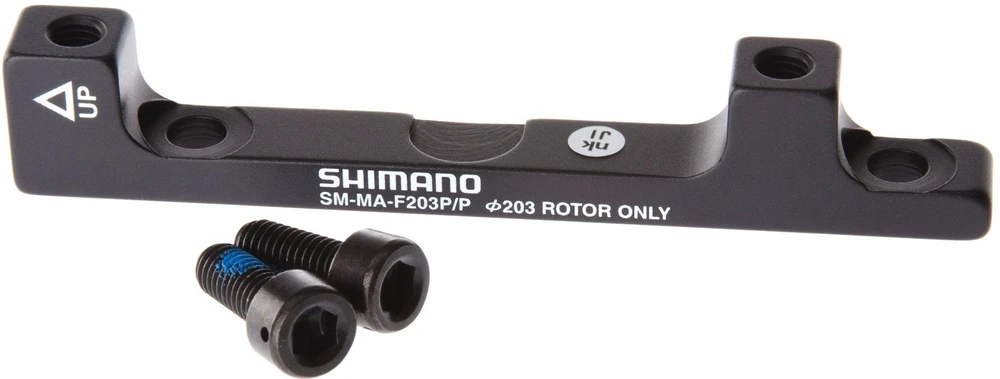 Priekinio diskinio stabdžio suporto adapteris Shimano SM-MA-F203P/P