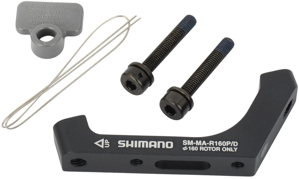 Galinio diskinio stabdžio suporto adapteris Shimano SM-MA-R160P/D
