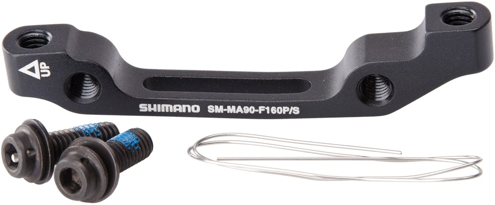 Priekinio diskinio stabdžio suporto adapteris Shimano SM-MA90-F160P/S