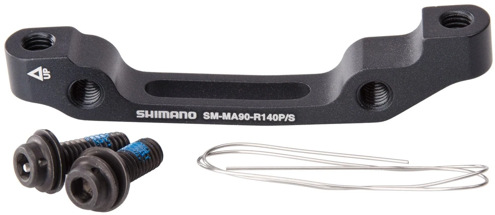 Galinio diskinio stabdžio suporto adapteris Shimano SM-MA90-R140P/S