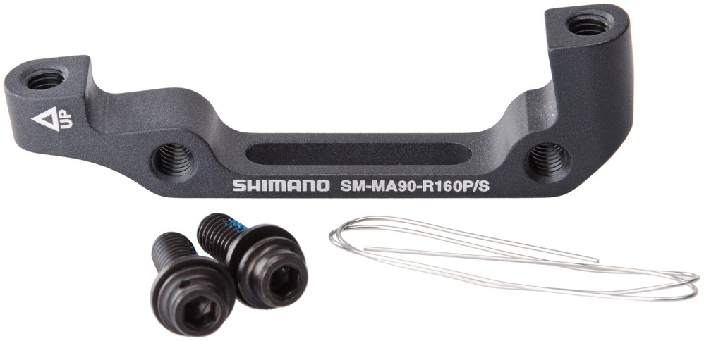 Galinio diskinio stabdžio suporto adapteris Shimano SM-MA90-R160P/S