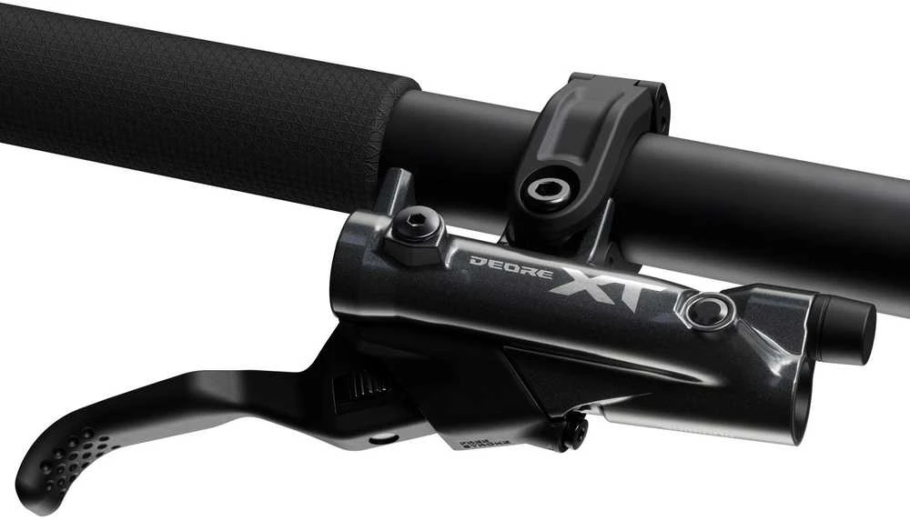SHIMANO kampinių stabdžių komplektas XT BR-M8220+BL-M8200 galinis/dešinysis J-komplektas (BL) be adaptacinio polimero + chl BH90/170cm