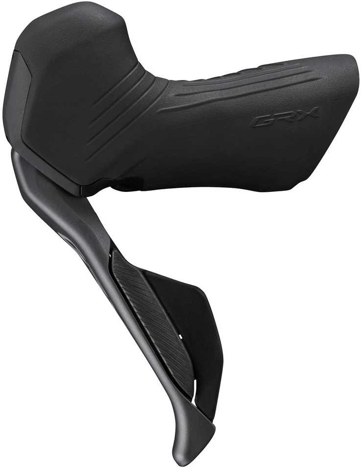 SHIMANO stabdžių komplektas GRX Di2 BR-RX820/ST-RX825 priekinis BR/kairysis ST FLAT MOUNT polimeras su aušintuvu SMBH90/1000m