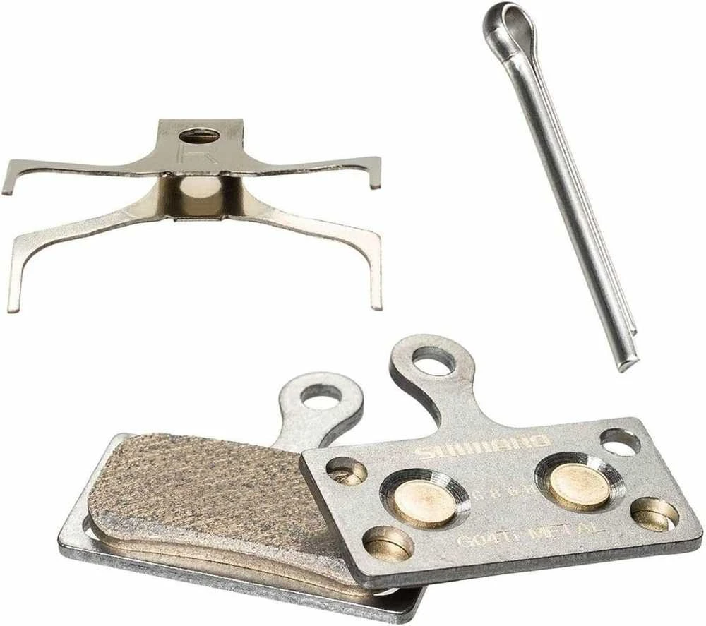 Diskinių stabdžių kaladėlės Shimano G04TI Metal