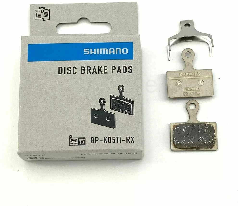 Diskinių stabdžių kaladėlės Shimano K05TI Resin