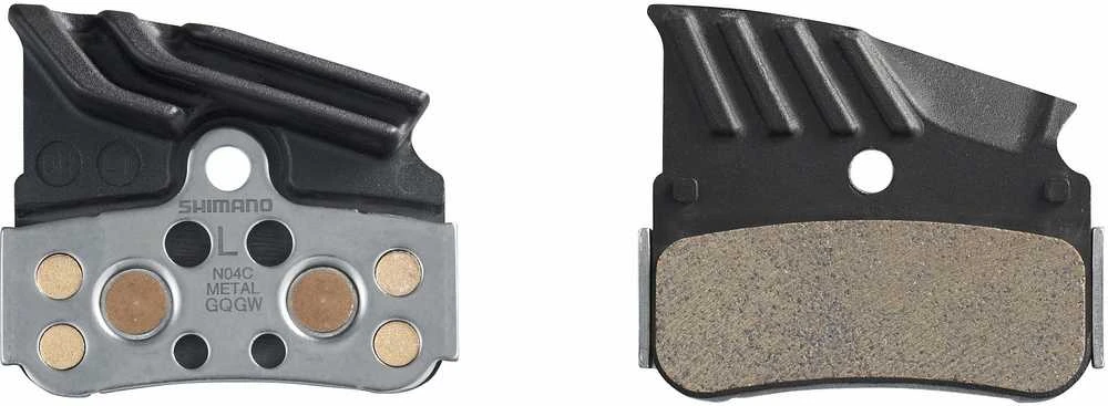 Diskinių stabdžių kaladėlės Shimano N04C Metal