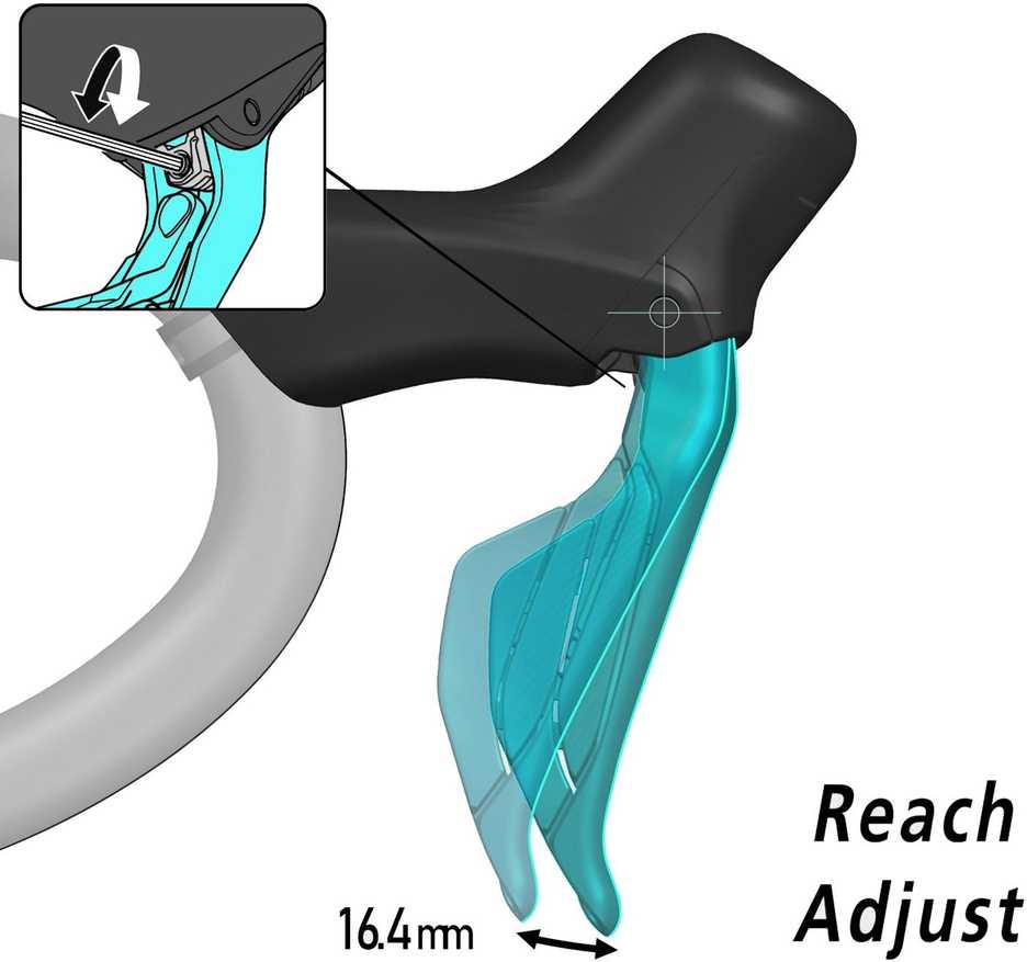 Priekinio stabdžių komplektas ST-R7170 1000mm SHIMANO