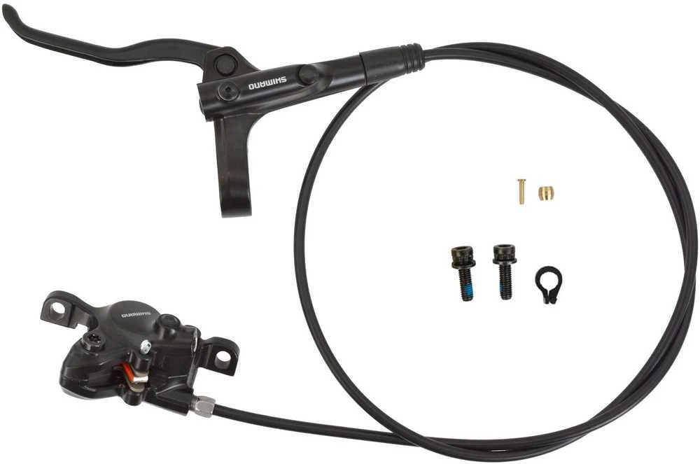Diskiniai stabdžiai priekiniai Shimano BL/BR-MT200(L) juodas