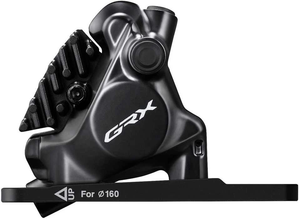 SHIMANO stabdžių komplektas GRX BR-RX820+ST-RX820 priekinis/kairysis J-kit (ST) polimeras + chl BH90/100cm 160mm k