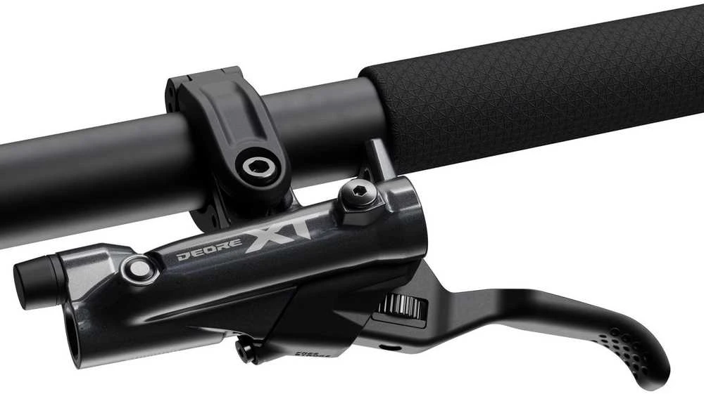 SHIMANO stabdžių komplektas XT BR-M8220+BL-M8200 priekinis/kairysis J-komplektas (BL) be adaptyvaus polimero + chl BH90/100cm
