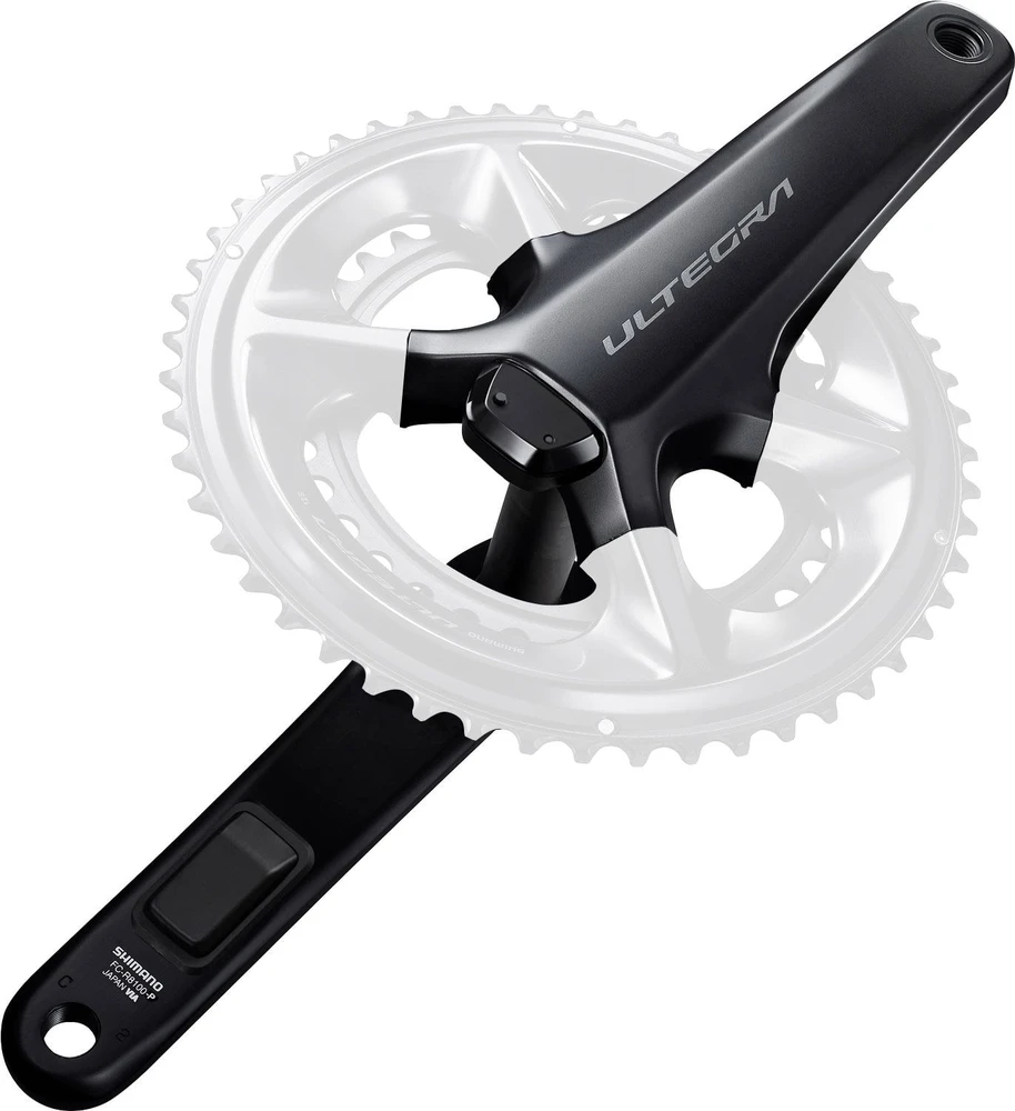 Shimano R8100-P -tehonmittauskampisarja, 175 mm, ilman rattaita