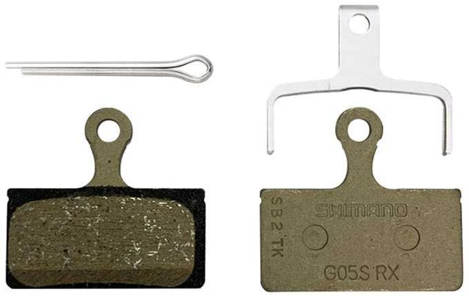 Stabdžių kaladėlės Shimano Resin G05S Incl Spring/Split