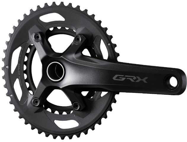 Priekinis žvaigždžių blokas Shimano GRX FC-RX600-10 // 172.5 mm, 46-30T // 2x10 pav.