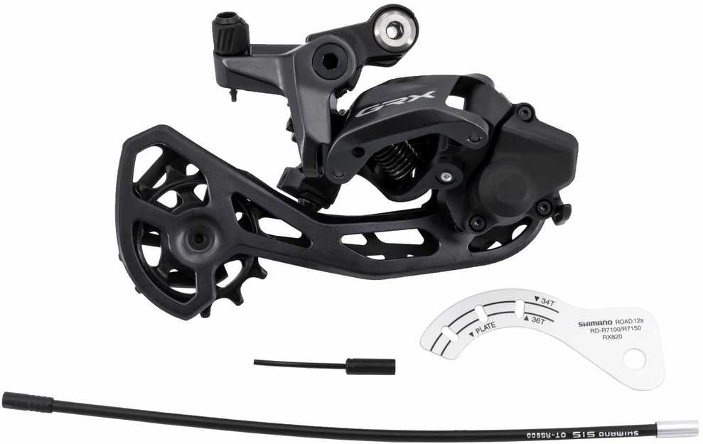 Galinis perjungėjas Shimano GRX RD-RX820 SHADOW+ // 2x12-speed, 42T