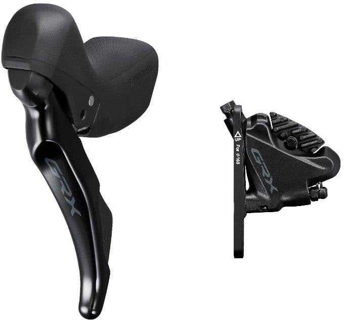 Stabdžių pavarų rankenėlė su hidrauliniais stabdžiais Shimano ST-RX400(L) BR-RX400(F) GRX