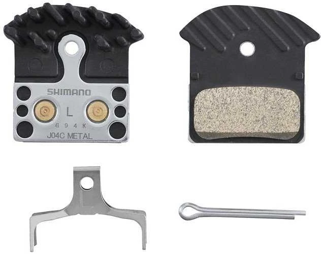 Diskinių stabdžių kaladėlės Shimano J04C Metal