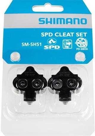Plokštelės pedalai Shimano SPD SM-SH51