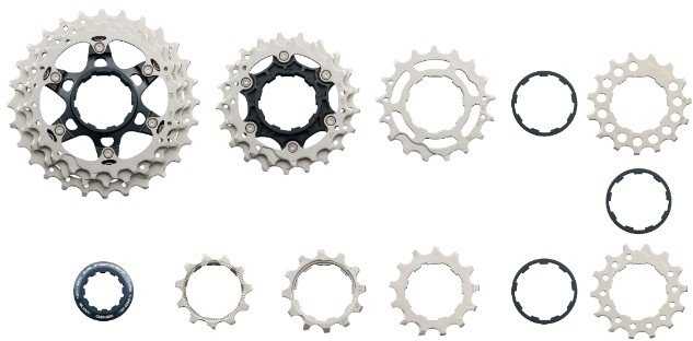 „Shimano“ kasetė, 11 pavarų, 12-25TCS-R8000 Ultegra
