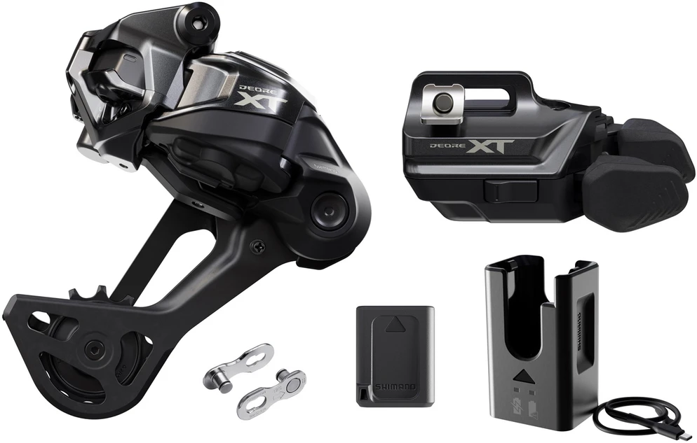 SHIMANO UPGRADE komplektas XT RD-M8250-SGS SW-M8250-IR BT-DN320 EC-DN100 SM-CN910-12