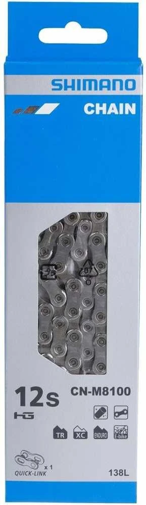 Grandinė Shimano XT CN-M8100 12-speed 138links