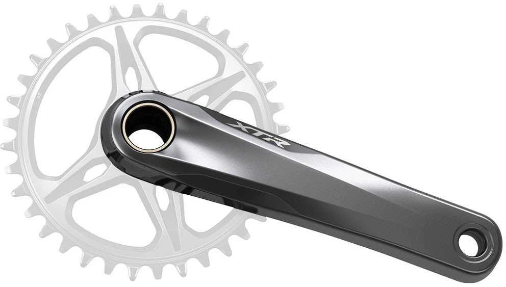 SHIMANO XTR FC-M9100 švaistikliai - 1x11/12 pavarų - be pavarų perjungiklio - 175 mm