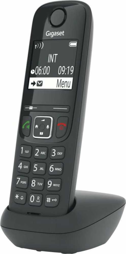 Gigaset AS690HX stalinis telefonas juodas (Ekspozicinė prekė)
