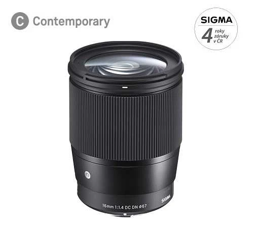 Objektyvas Sigma EF-M 16mm F1.4 DC DN, skirtas Canon [Šiuolaikinis] Sigma | EF-M 16mm F1.4 DC DN, skirtas Canon [šiuolaikinis] | Canon [šiuolaikinis]