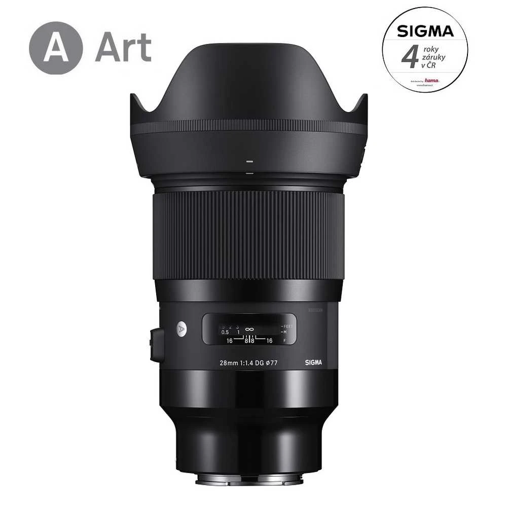 Objektyvas Sigma 28 mm F1.4 DG HSM „Sony“ E tipo tvirtinimas [ART]