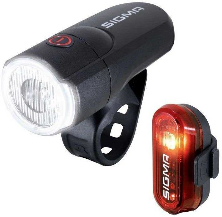 Apšvietimo komplektas Sigma AURA 30 + Curve K-Set baterija (StVZO)