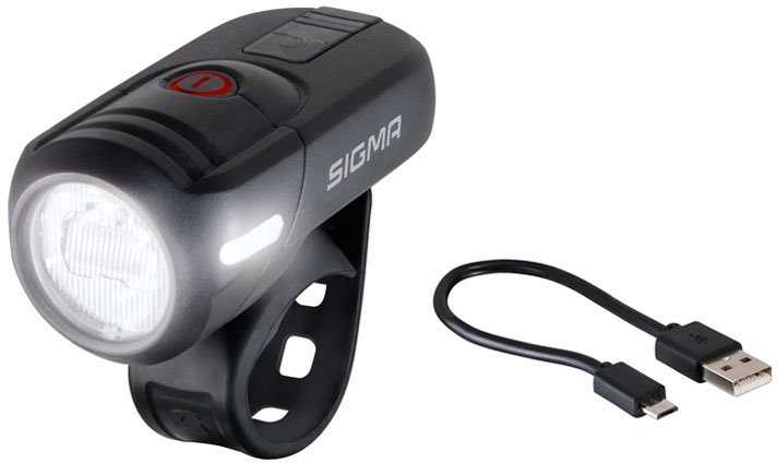 Priekinė lempa Sigma AURA 45 USB